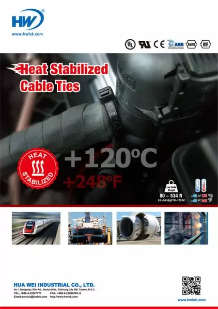 Heat Stabilized Cable Ties Flyer